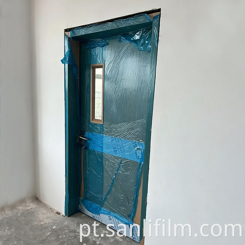 Fire Rated Doors or Walls Flame Retardant Film